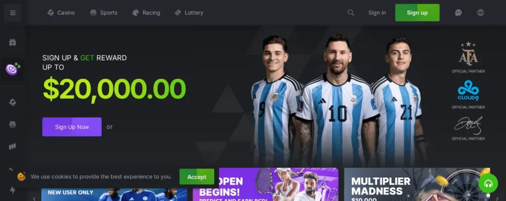 BC.Game krypto kasyno